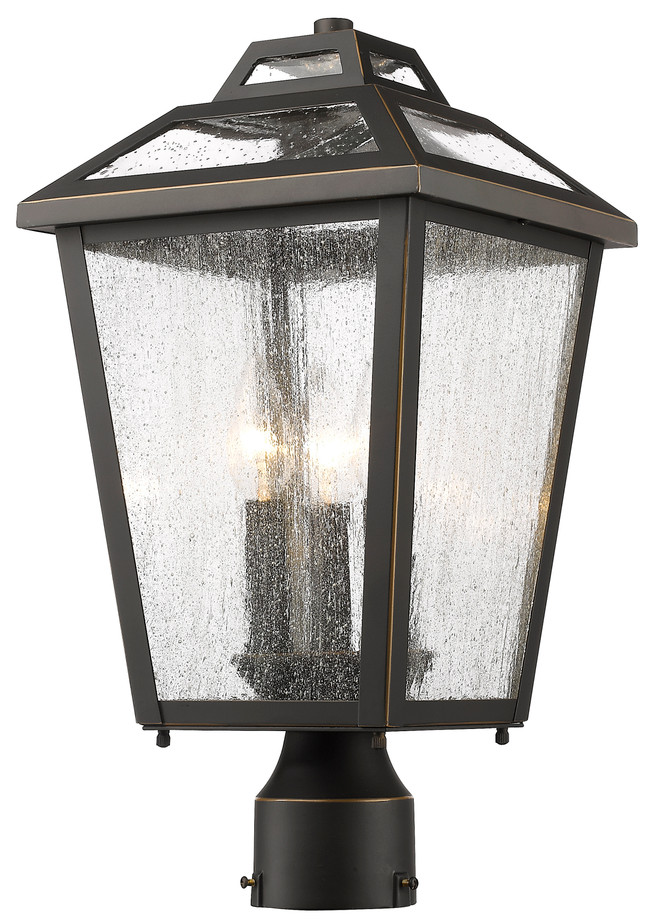 Z-Lite Bayland 3 Light Outdoor Post Mount Fixture