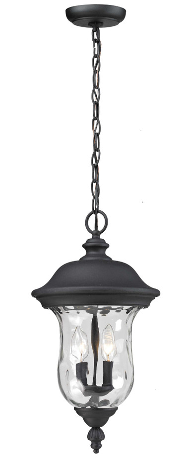 Z-Lite Armstrong 2-Light Outdoor Chain Mount Ceiling Fixture