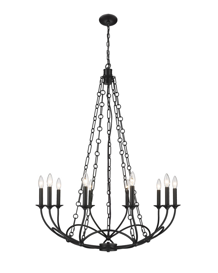 Z-Lite 3500-10MB Arabella 10-Light Chandelier