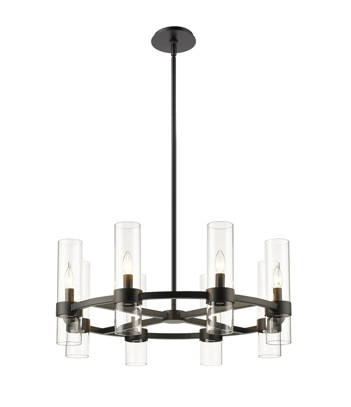 Z-Lite 4008-8MB Datus 8-Light Chandelier