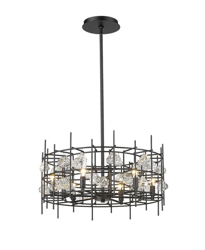 Z-Lite 4007-24MB Garroway 6-Light Chandelier