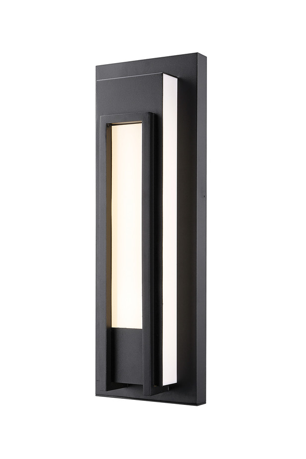 Z-Lite 520M-BK-LED Keaton Single Light Outdoor Wall Light