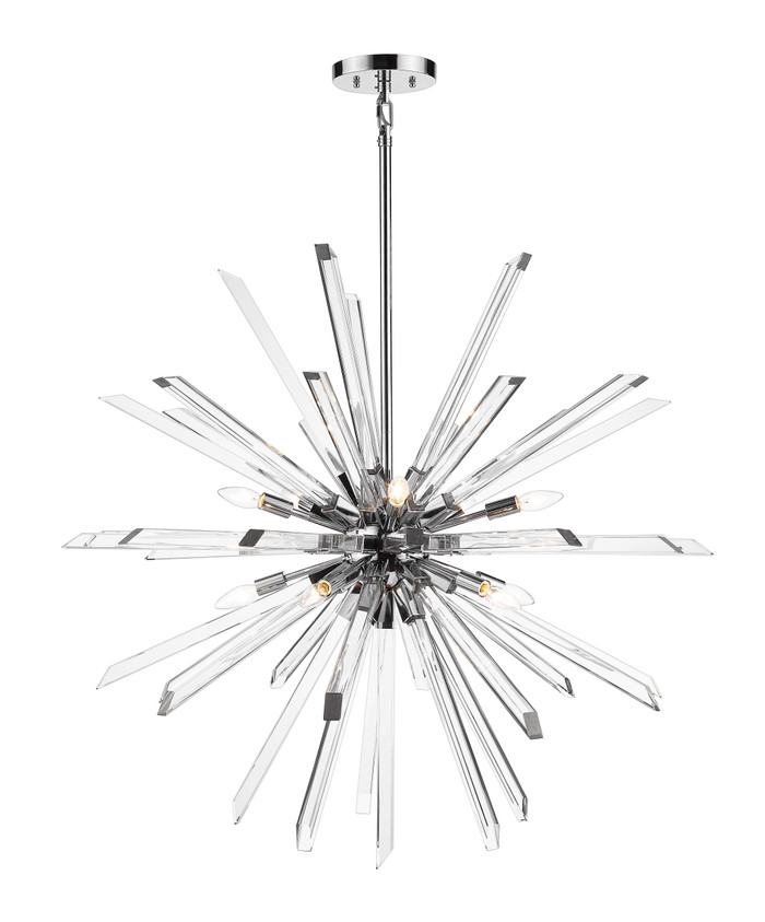 Z-Lite 4003-10CH Burst 10-Light Chandelier