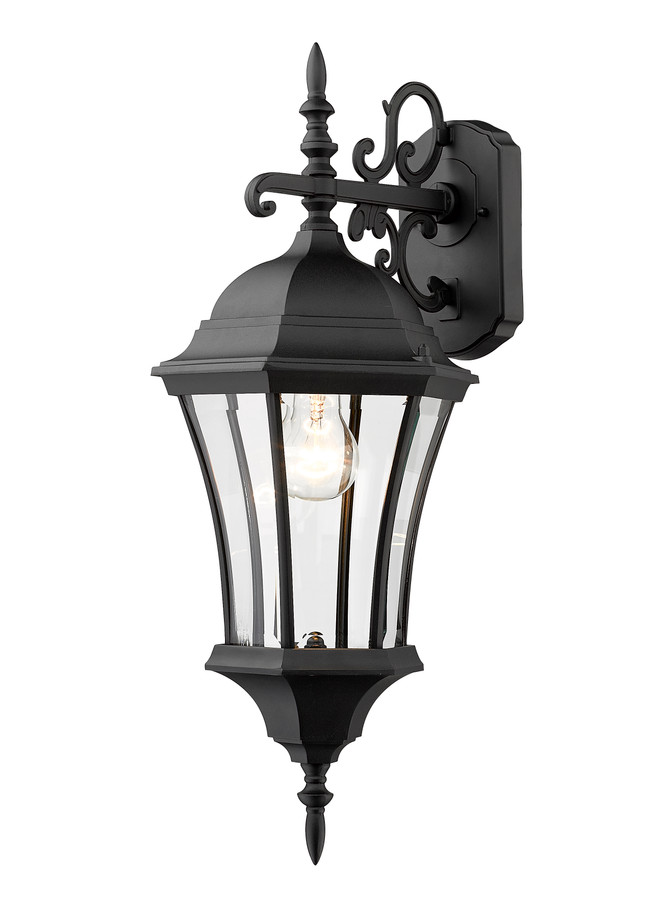 Z-Lite 522M-BK Wakefield Single Light Outdoor Wall Light