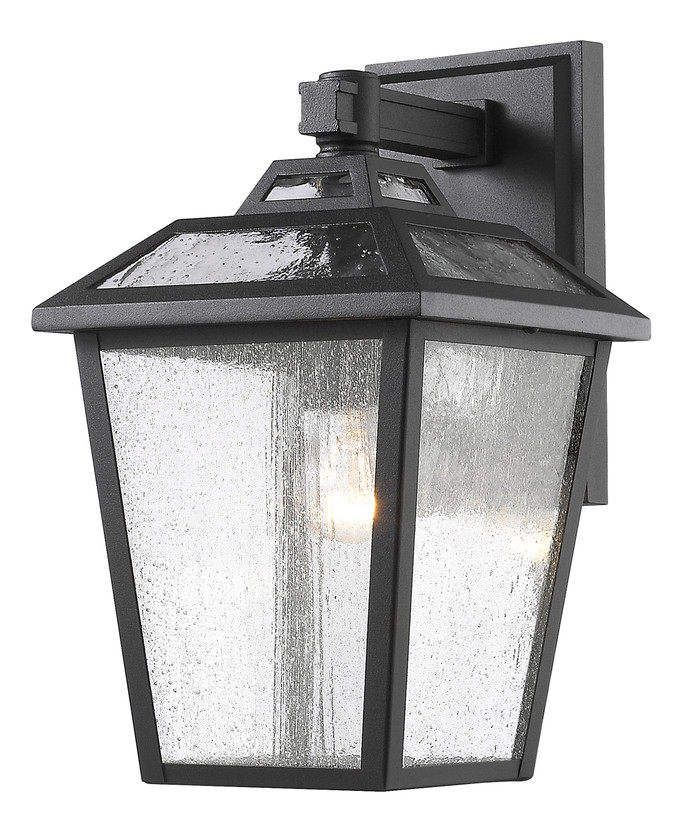 Z-Lite 539S-BK Bayland Single Light Outdoor Wall Light