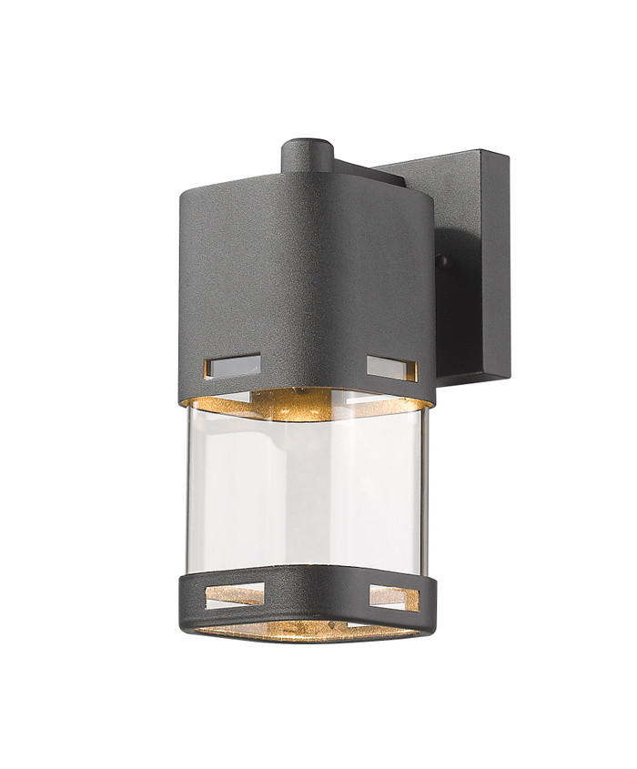 Z-Lite 562S-BK-LED Lestat Single Light Outdoor Wall Light