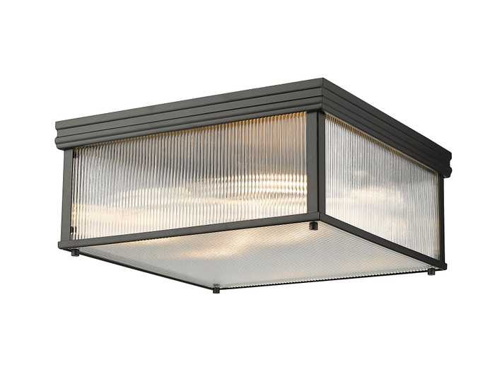 Z-Lite 7504FS18-MB Carnaby 4-Light Flush Mount