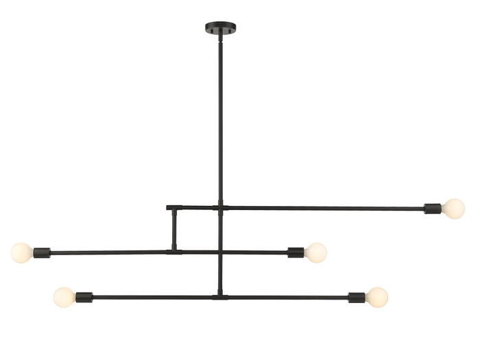 Z-Lite 731-5MB Modernist 5-Light Chandelier