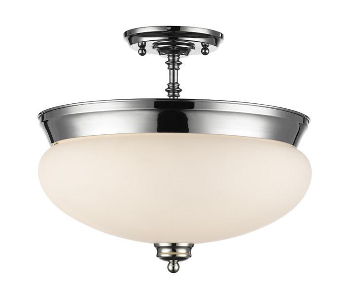 Z-Lite 721SF-CH Amon 3-Light Semi Flush Mount