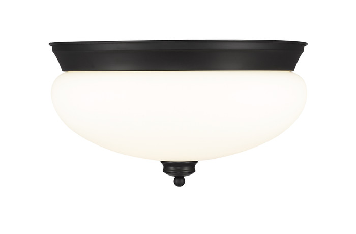 Z-Lite 721F3-MB Amon 3-Light Flush Mount