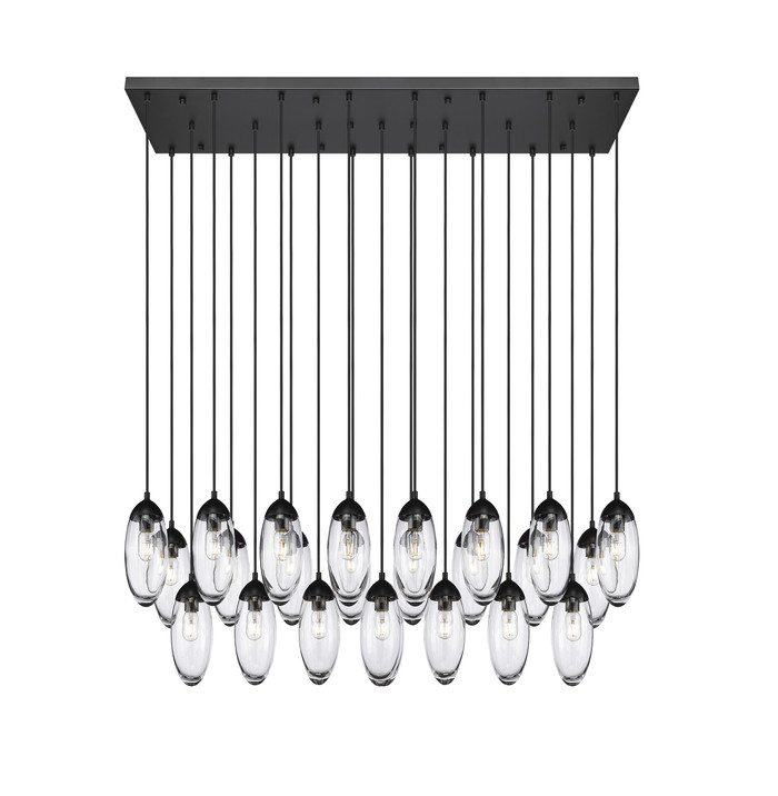 Z-Lite 651P-23L-MB Arden 23-Light Linear Chandelier