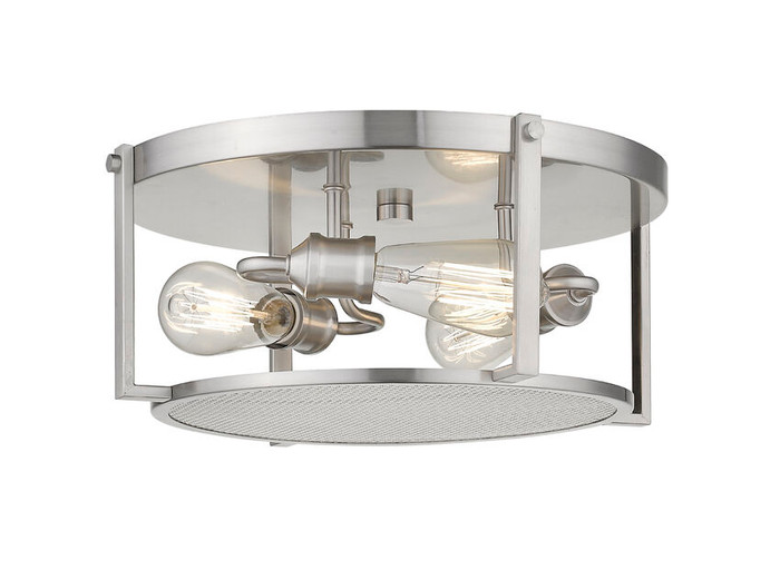 Z-Lite 723F15 Halcyon 3 Light Flush Mount