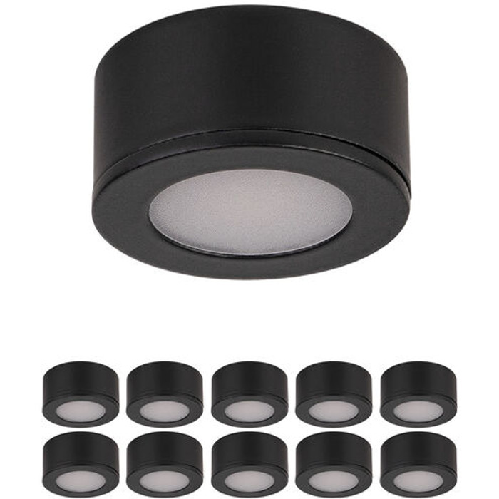 WAC Lighting WAC-HR-LED10/10-30 Mini Puck 24VACDC LED Puck Light-10 Pack