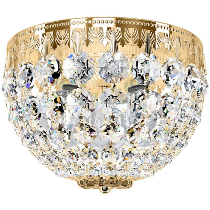 Schonbek SCH-1558 Petit Crystal 3 Light  Flush Mount