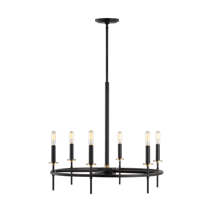 Generation Lighting Bryant Six Light Chandelier (3002106)