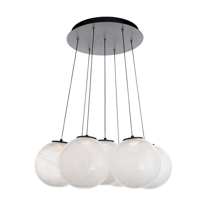 Modern Forms MDF-PD-28807 Cosmic Crystal LED Multi-Light Pendant