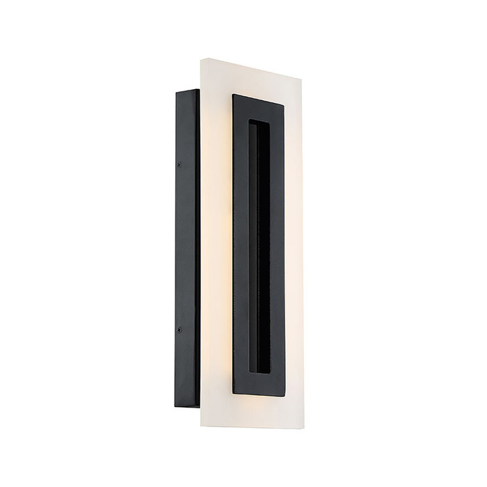 Modern Forms MDF-WS-W46817 Shadow LED Indoor or Outdoor Wall Light
