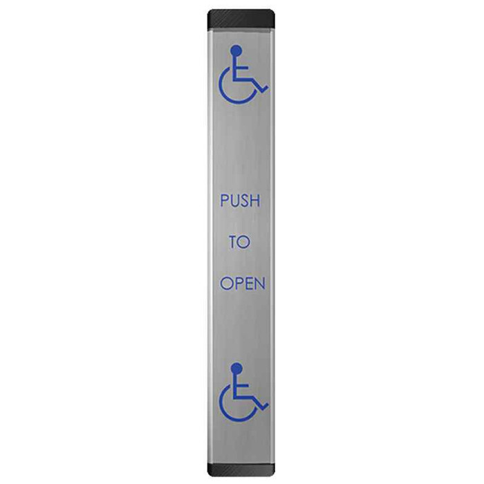 LCN LCN-8310-836TW 36" x 6" Tall and Slim Wireless Actuator with Wheelchair Icon and Text LCN-8310-836TW