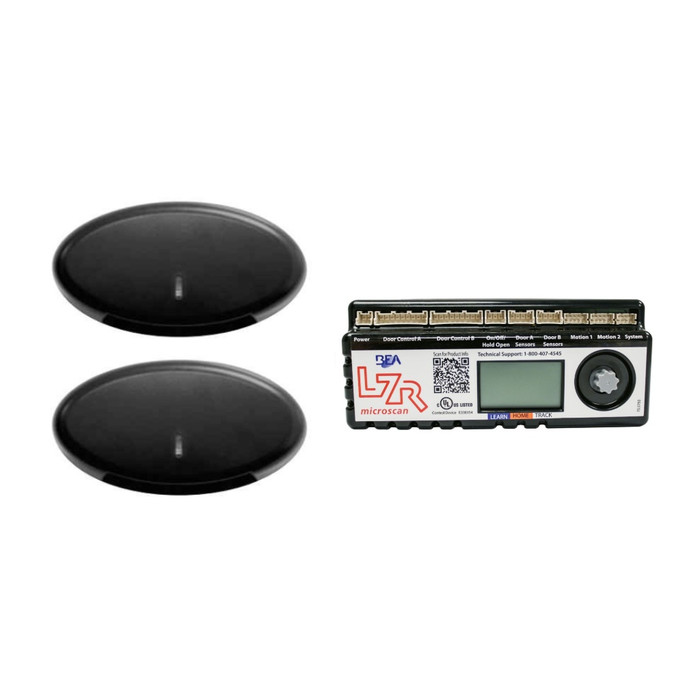 LCN 8310-878 Single Door Safety Package with ANSI A156.10 Monitoring and Door-Mounted Sensors