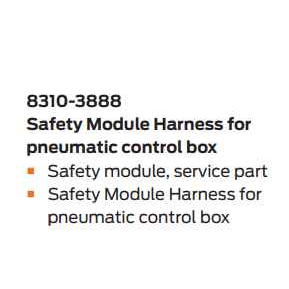 LCN 8310-3888 Safety Module Harness for Pneumatic Control Box - Touchless Actuator Service Component