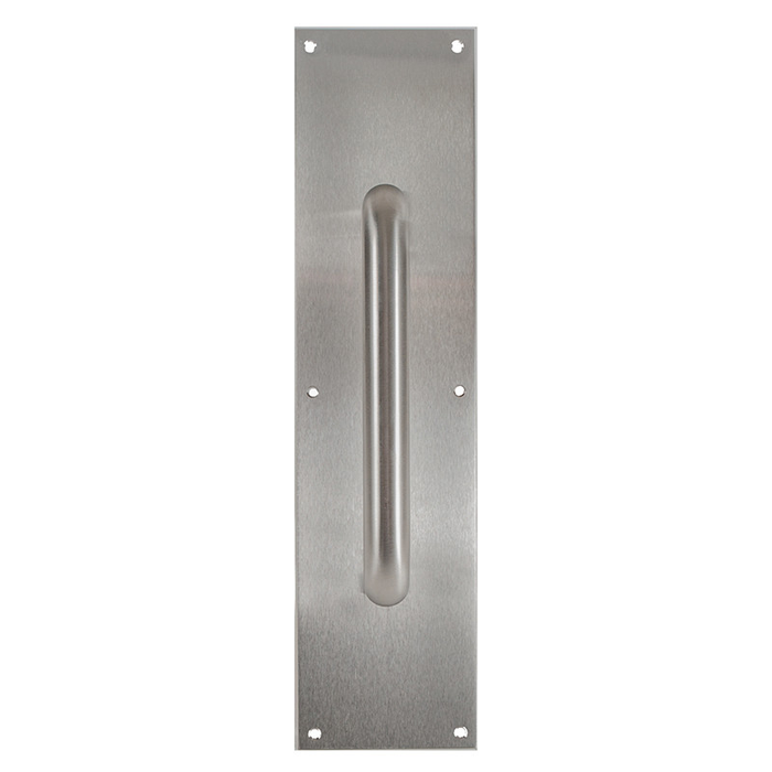 Trimco 1018 1" Diameter Heavy Duty Pull Plate with 8" or 10" CTC Pull