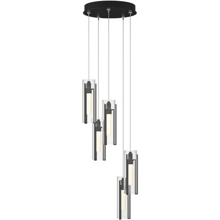 Hubbardton Forge HUB-131124 Exos Glass 5-Light Pendant