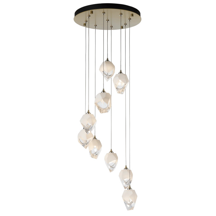 Hubbardton Forge HUB-131140 Chrysalis 9-Light Small Crystal Pendant