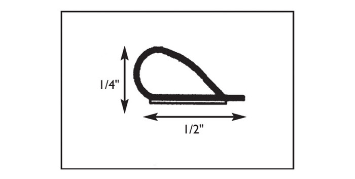 Design Hardware Santoprene Smoke Seal