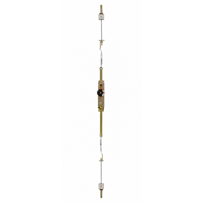 Adams Rite MS2180 Series Auto-Release Two-Point Flushbolt with Smartlock Mechanism
