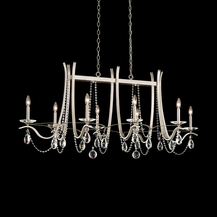 Schonbek SCH-VA8436N Vesca 8 Light 58in Rectangular Chandelier