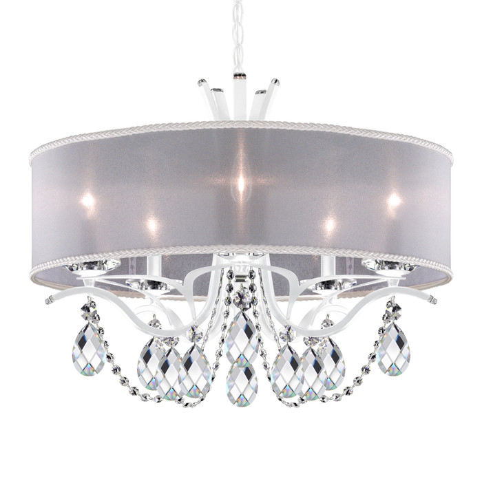 Schonbek SCH-VA8305N Vesca 5 Light 24in x 20in Chandelier with Drum Shade