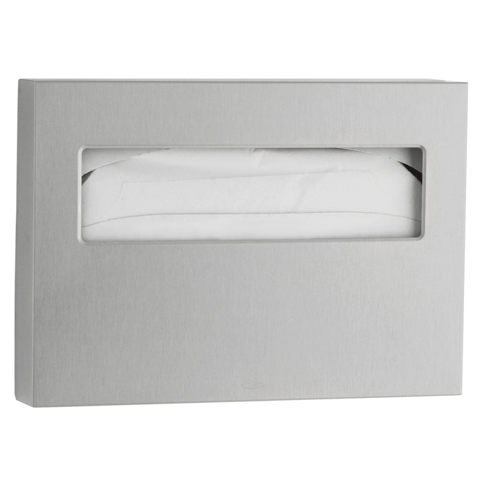 Bobrick B-221 Toilet Seat Cover Dispenser, Stainless Steel