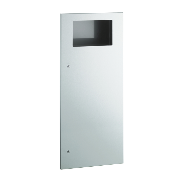 Bobrick B-35643 Recessed Waste Receptacle, 12-Gal.