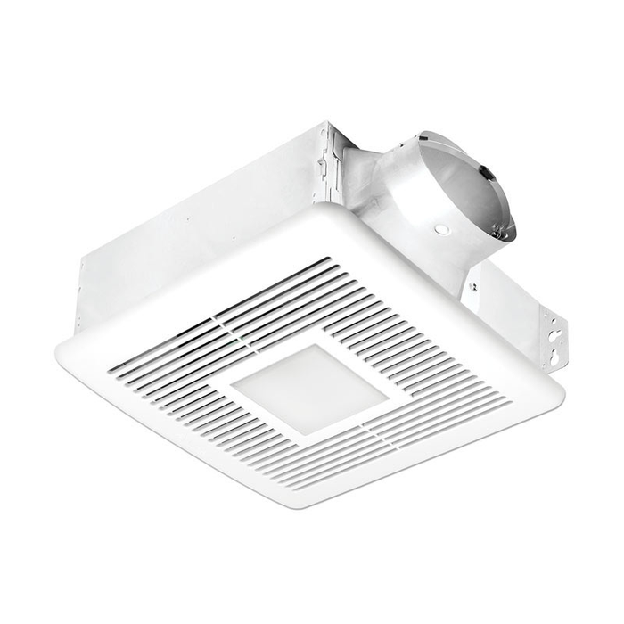 Delta Breez BreezSlim Ventilation Fans - SLM50-110LED-C - 50/80/110 CFM Fan/Dimmable LED Light High Speed Adjustable