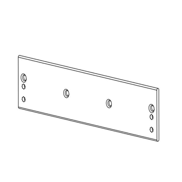 Falcon SC80A-18FC Top Jamb Full Cover Mounting Plate for SC81A Series Door Closers