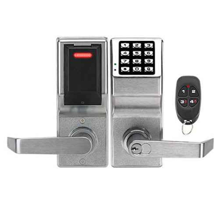 Alarm Lock Alarm Lock DL2700LD Keyfob-activated Standalone Digital Pushbutton Cylindrical Lock with Lockdown Indicator ALA-DL2700LD