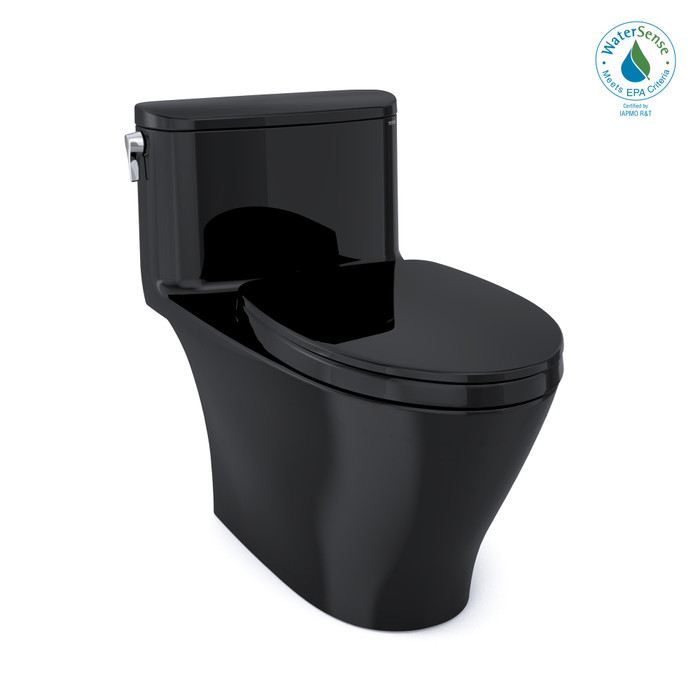 TOTO MS642124CUF#51 Nexus 1G One-Piece Elongated 1.0 GPF Universal Height Toilet with SS124 SoftClose Seat WASHLET+ Ready