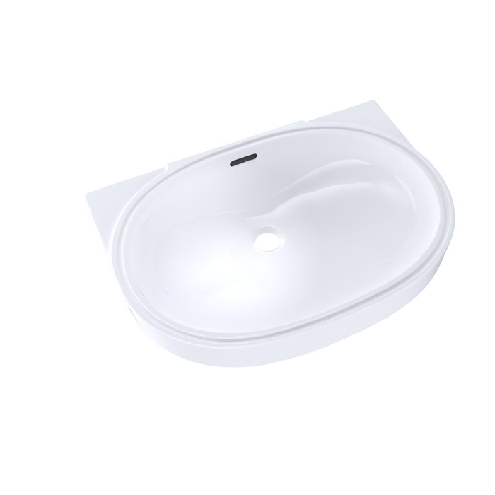 TOTO LT546G Oval 19-11/16" x 13-3/4" Undermount Bathroom Sink with CEFIONTECT