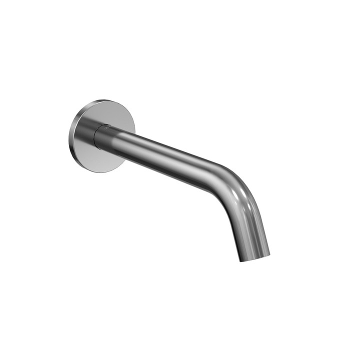 TOTO T26L53A#CP Helix Wall-Mount AC Powered 0.5 GPM Touchless Bathroom Faucet 20 Second Continuous Flow - T26L53A
