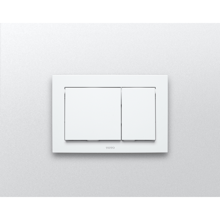 TOTO YT800 PUSH PLATE - RECTANGLE PLASTIC FOR IN WALL TANK SYSTEM