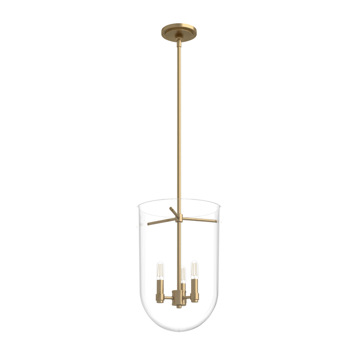 Hunter Sacha 3-Light Cloche Pendant