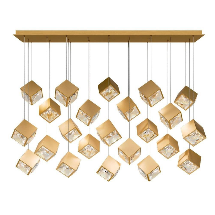 WAC Lighting PD-29323L Ice Cube 23-Light Linear Multi-Light LED Pendant