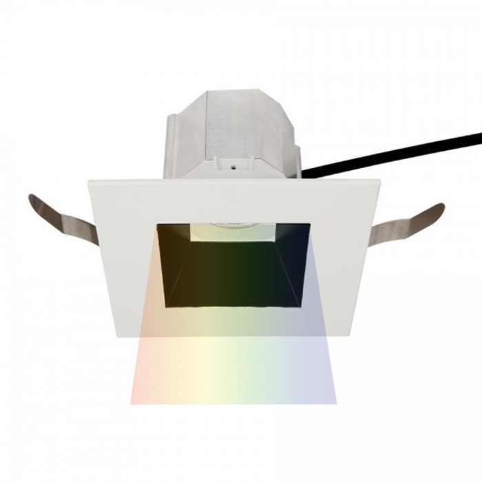 WAC Lighting R3ASDT-N/FCC24 Aether 3.5″ Color Changing Downlight Trim Square w/ Housing