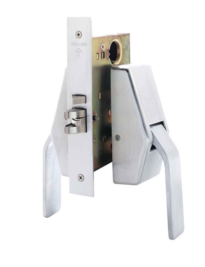Schlage Schlage HL6-9466 Hospital Push/Pull Mortise Latch - Store/Utility Function Lock Function SCH-HL6-9466