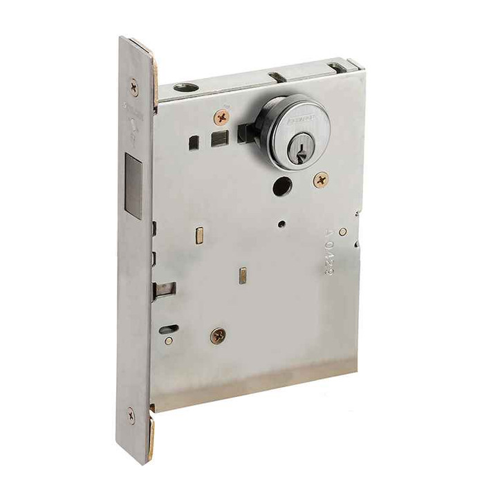Schlage Schlage L9463 with XB11-720 - Classroom Sectional Trim Mortise Lock with B100 Series Style Thumbturn - Deadbolt Function Single Cylinder Keyed Lock SCH-L9463-XB11-720-KEYED
