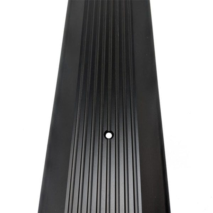 Zero 548 8" x 1/4" Saddle Threshold Black Finish