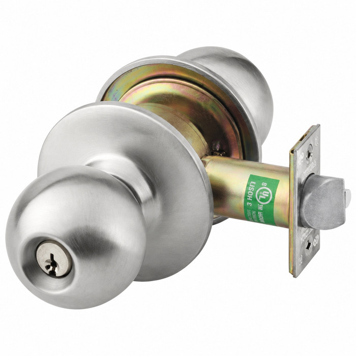 Corbin Russwin Corbin Russwin CK4355 Classroom Cylindrical Lock - Grade 1, Global Knob, Keyed COR-CK4355-KEYED