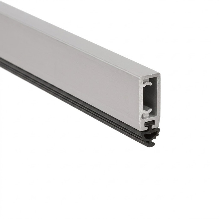 Zero 475AA Perimeter Weatherstrip with Neoprene Seal and Snap Cover (Concealed Fasteners)