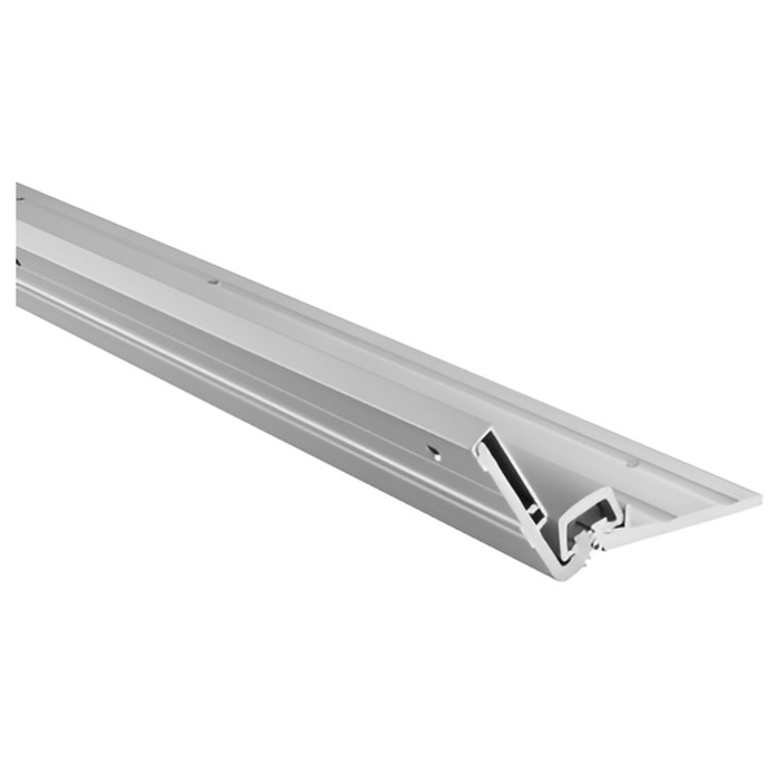 Pemko HS Series Heavy Duty Half Surface Continuous Geared Hinge Grade 1 Aluminum with 180� Swing