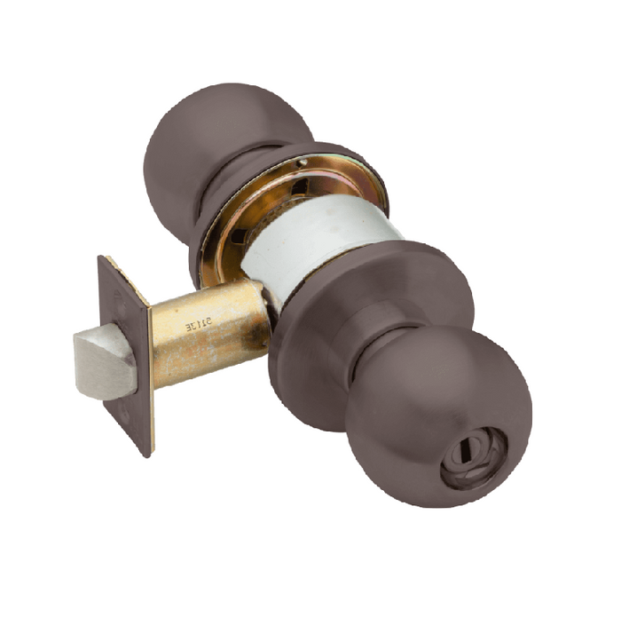 Schlage D40S - Grade 2 Privacy Cylindrical Lock Set, Orbit Knob